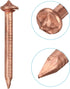 PATIKIL 100pcs CD Weld Pins, 30mm Insulation Weld Pins Stud for Repair Boat, Self Locking Washer