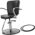 PartyKindom Salon Chair Base Ring Gasket Durable Rubber Floor Protectors for Salon Equipment Easy Installation Ring