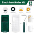 12 Pack, 2 Inch Paint Roller Kit, Paint Roller, Mini Paint Roller with Tray Liners, Small Paint Roller for All Paints
