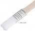 uxcell 10Pcs Small Paint Brush, 0.5" Width Natural Bristle with Wood Handle for Wall, Door, Cabinets, Furniture