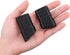 8 Pack Honeydak Folding Chair Replacement Foot Caps, Black Plastic Leg Caps, Floor Protectors Compatible with Lifetime