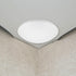 10-Inch 9.5 Inch Veemoon Plastic Ceiling Light Cover - Flush Mount Ceiling Fixture Replacement Shade for Bedroom Dining