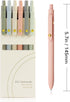 Gel Pens, 6 Pcs 0.5mm Fine Point - Smooth Writing Cute Pens, High-End Series Black Ink Pens for Journaling, Note