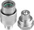 3/8" Hydraulic Quick Coupler Set Replaces Enerpac C-604,Connect and Disconnect Under 10,000 PSI Pressure, with 2 Dust Caps by Zinger