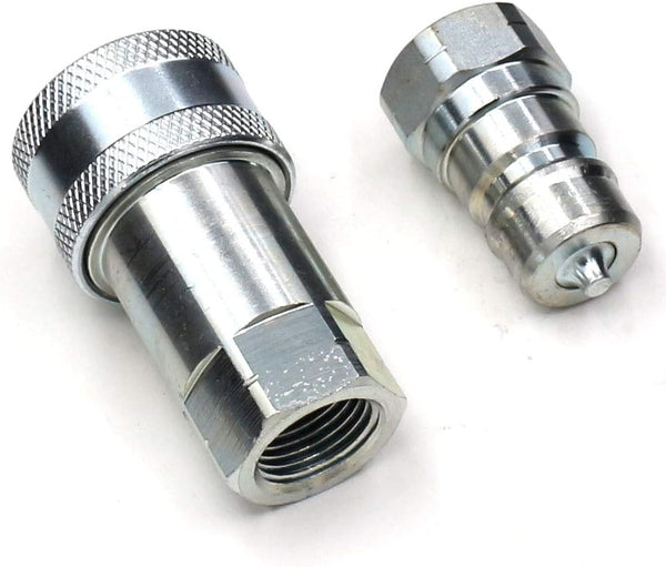 Hydraulic Quick Disconnect Coupler 3/8" NPT, CEKER ISO 7241-A Tractor Couplers Hydraulic Coupling