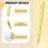 Fulmoon 50 Pcs Cute Ballpoint Pens Bulk, Comfortable Writing Pens in Medium Point 1.0 mm for Teacher Student Supplies