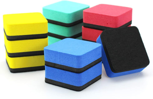 Dry Erase Eraser, 12 Pack Magnetic Whiteboard Erasers for Classroom, Home, and Office