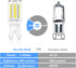 G9 Bulb 5000K Dimmable 4W (40Watt Replacment),1.77 Inch T4 Bulb, 120V 400LM G9 360 6Pack LED Daylight White, Not Height