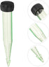 50Pcs jojofuny Transparent Flower Tubes for Fresh Flower Arrangements Hydroponic Nutrient Vials for Roses Carnations