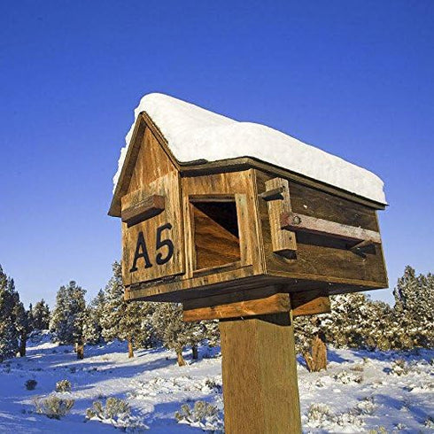House Address Letters - 3 Inch High Vintage Wrought Iron Numbers, Die Cast Mailbox Letter N