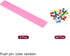 PATIKIL Felt Bulletin Board Bar Strip, 8 Pack Self Adhesive Wall Pin Bulletin Board with Push Pins