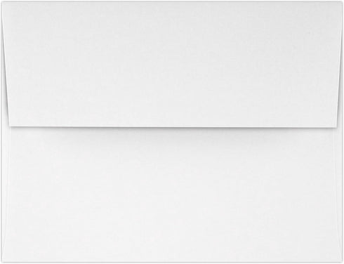 LUX Paper A4 Invitation Envelopes - 4 1/4" x 6 1/4", 60lb. White, 250 Pack