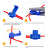 Nilight 100PCS Quick Splice Solderless Wire and T-Tap Electrical Connectors, 22-18 AWG Assortment Kit