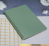 Yansanido Spiral Notebook, 4 Pcs, 10 Inch x 7.4 Inch, B5 Thick Plastic Hardcover, 7mm College Ruled, 80 Sheets, Dark