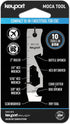 Keyport MOCA 10-in-1 Keychain Multitool, Stainless EDC Multi Tool: Pry Bar, Bottle Opener, Screwdriver & More