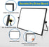 Small Monthly Calendar Dry Erase Whiteboard, 16in x 12in Magnetic Board for Wall, Portable for Planning, Memo