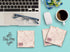 Butler in the Home Sticky Notes, 12 Pack, 3"x3", 50 Sheets/Pad, Let Your Dreams Blossom, Cute Memo Note Pads