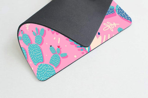 Smooffly No Drama Llama Mouse Pad, Cute Cartoon Llama with Motivational Quote, Gaming Mouse Pad 9.5 X 7.9 Inch
