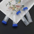 Kesell 50ml Polypropylene Screw Top Centrifuge Tube, Pack of 10 with Graduated Marks and Writing Area
