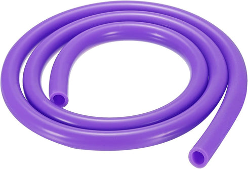 DMiotech 5/16"(8mm) ID 1/2"(12mm) OD 3.3 Feet Silicone Tube, Purple Industrial Silicone Tubing for Water Air Pump
