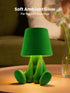 Modern Table Lamp for Youth: Rechargeable Cute Light for Kids Child Teen - Gift for Birthday Christmas Halloween Easter
