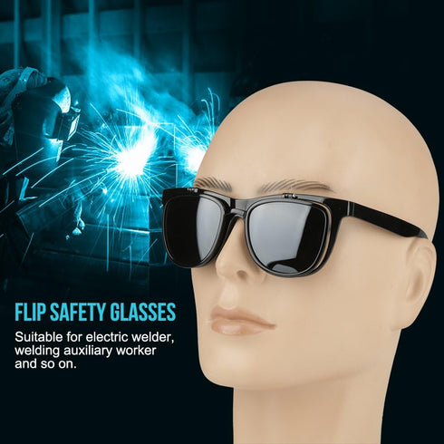 Flip-up Welding Goggles, Safety Protective Goggles for Welding, Soldering, Torching, Brazing