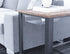 Under Desk Drawers for Organization, Pull-Out Drawer with Lip for Pencil Storage, Clear Light Black