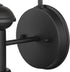 44862 1-Light GLOBE Electric Martes Outdoor Indoor Wall Sconce, Matte Black