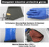Drain cleaning gloves,Pond Gloves,Long Rubber gloves,Waterproof Gloves elbow length rubber gloves- 27 Inch Insulated Waterproof Gloves