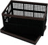 Lesbin 2-Pack 42 L Plastic Staking Folding Storage Basket Crates, Extra Large Plastic Crate Storage