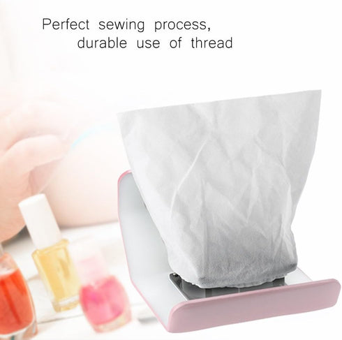 Nikou 10 Dust Collector Bags, Pcs Non-Woven Nail Art Dust Suction Collector Bags with Super Wide Elastic Band