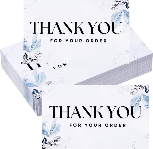 Eruinfang 50 Pack Thank You Cards blank Thank You Card Thank You Notes