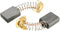 uxcell 2Pcs Carbon Brushes, 16mm x 13mm x 6mm for Electric Motor, Drill, Circular Saw Replacement Repair Part