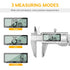 Digital Caliper, Sangabery 6 inch Stainless Steel Caliper Measuring Tool with Inch/Metric/Fractions Conversion and Large LCD Display, Perfect for DIY, Household and Professional Use