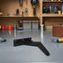 11.5cm 0.5cm PRETYZOOM Metal Sofa Couch Legs Cabinet Replacement Legs Solid Thickened Metal Furniture Feet Height