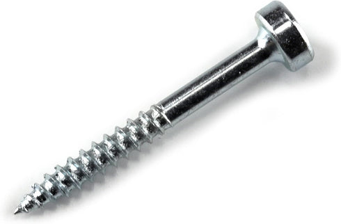 Kreg SPS-F125-100 Zinc Pocket Screws, 1-1/4 Inch #6 Fine Thread, Pan Head (100 Count)