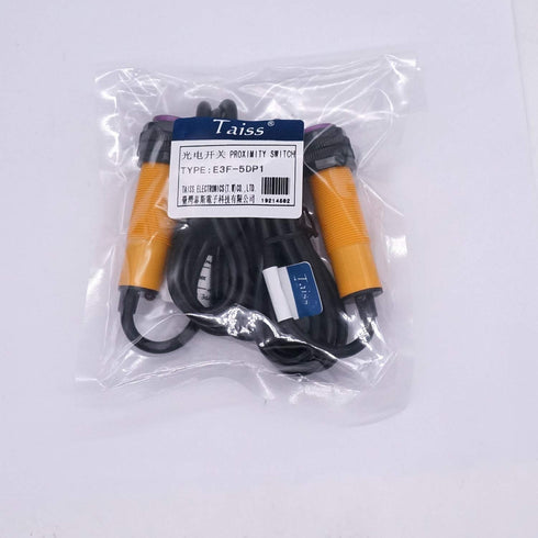1 M18 6-36VDC 5M E3F-5DP1 Taiss/ Pair Photoelectric Sensor Infrared Ray Through-Beam Reflection Optical Photoelectric