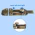 2 pcs Zinc Alloy Sliding Door Lock, Barrel Bolt Security Closure for Home Windows, Doors, and Cabinet Furniture