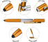MECCANIXITY Multifunction Stylus Pen with LED Light, Foldable Phone Holder Stand, Capacitive Touch Screen Ballpoint