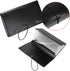 BTSKY Expanding File Folder - 13 Pockets Accordion File Organizer for Receipts, Coupons, and Cards - Black with Rope