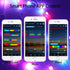 Vrabocry WS2811 WS2812B SK6812 WS2812 28Keys 5V LED Controller Bluetooth Music with MIC for Pixel LED Strip Light APP