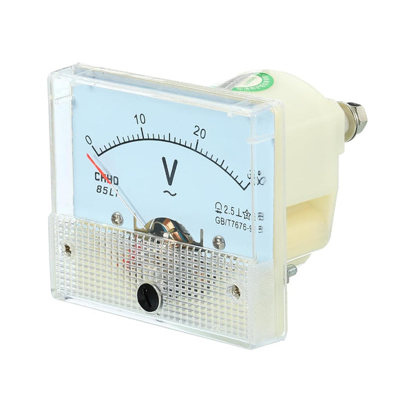 YOKIVE Analog Panel Voltmeter, 85L1 AC0-30V Volt Meter Gauge for Circuit Testing