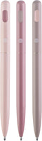 DIVERSEBEE Black Ink Ballpoint Pens, 3 Pack, Retractable No Bleed Bible Pens, Cute Aesthetic Pastel Pens