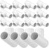 24 Pack 3 Way 1/2" Tee PVC Fittings, Heavy Duty Pipe Connector for Water Supplies & DIY