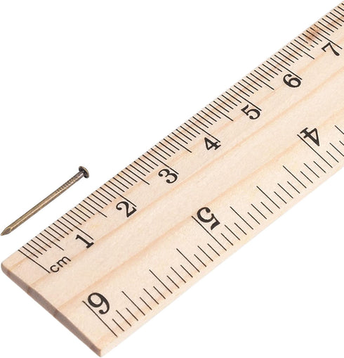 uxcell Small Tiny Brass Nails 1.2x20mm for DIY Wooden Hardware Accessories, 100pcs