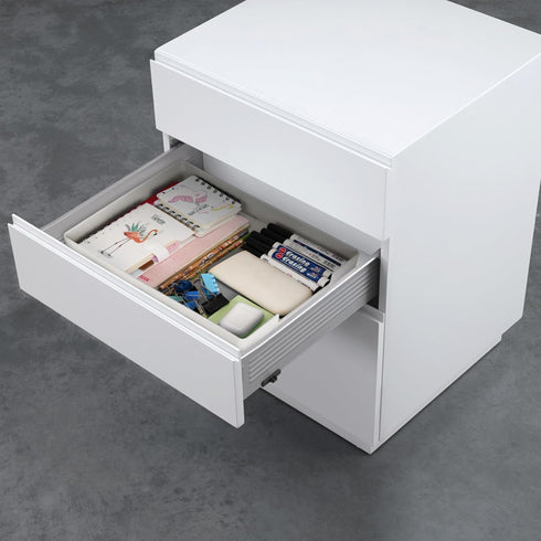Letter Tray Organizer, Desk Drawer Organizer for Office Supplies, Magazines, Folders, Plastic Tray