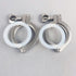HNIGLLEEHN 1pc 304 Applications(4In) Stainless Steel Tri Clamp with Wing Nut - Sanitary Pipe Fittings for Food