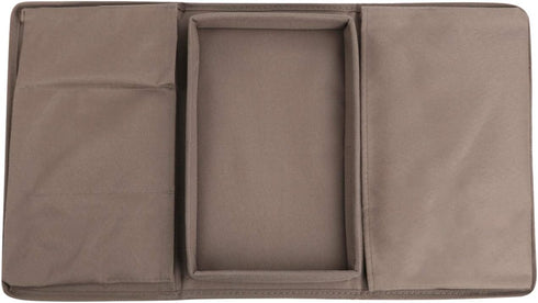 IPENNY Couch Sofa Armrest Organiser - Cup Holder Tray, Bedside Storage Pocket Bag for Cellphone, Tablet, Snacks
