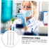 200PCS 10ml Microcentrifuge Tubes, Clear Round with Attached Lid, Plastic Lab Snap Tubes, Clear Graduation