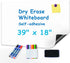 Magnetic Whiteboard Contact Paper 39" x 18”, YOUNGJQ Adhesive Dry Erase Sticker for Wall, Easy to Write and Clean